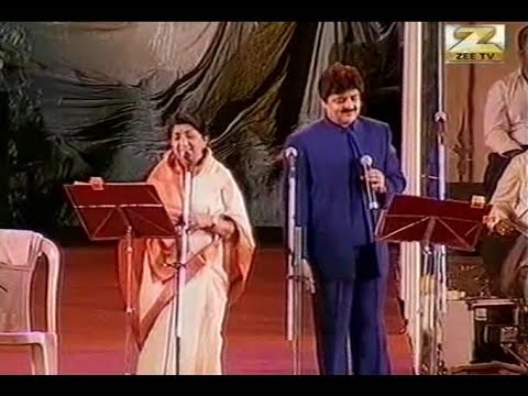Humko Humise Chura Lo | Lata Mangeshkar Udit Narayan Live Hydrebad Concert | Mohabbatein