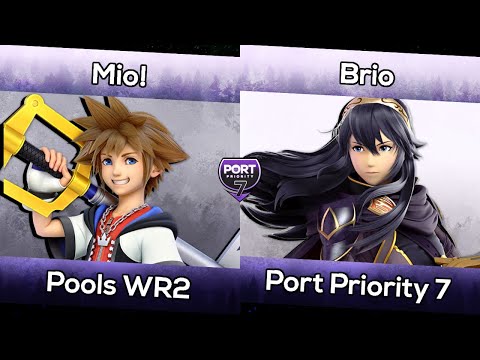 Mio! (Sora) vs Brio (Lucina) - Port Priority 7 Pools Winners Round 2