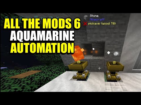 DEWSTREAM - Ep166 Aquamarine Automation - Minecraft All The Mods 6 Modpack