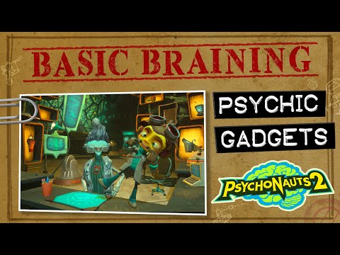 Psychonauts 2 Basic Braining Episode 3 - Psychic Gadgets