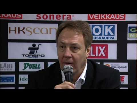 22.1.2011 TPS - Kärpät: Lehdistötilaisuus