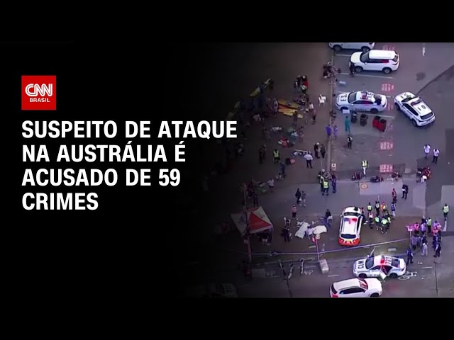 Ataque na Austrália: atirador foi indiciado por 59 crimes, diz polícia | CNN NOVO DIA