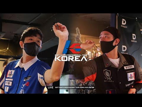【MIN SEOK CHOI vs BONG WOO KIM】 SEMI FINAL, 2022 SOFT DARTS PROFESSIONAL TOUR KOREA 6차