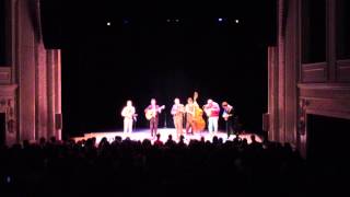 "Through the Bottom of the Glass" by Punch Brothers feat Chris Eldridge on vocals and Ben Eldridge of the Seldom Scene