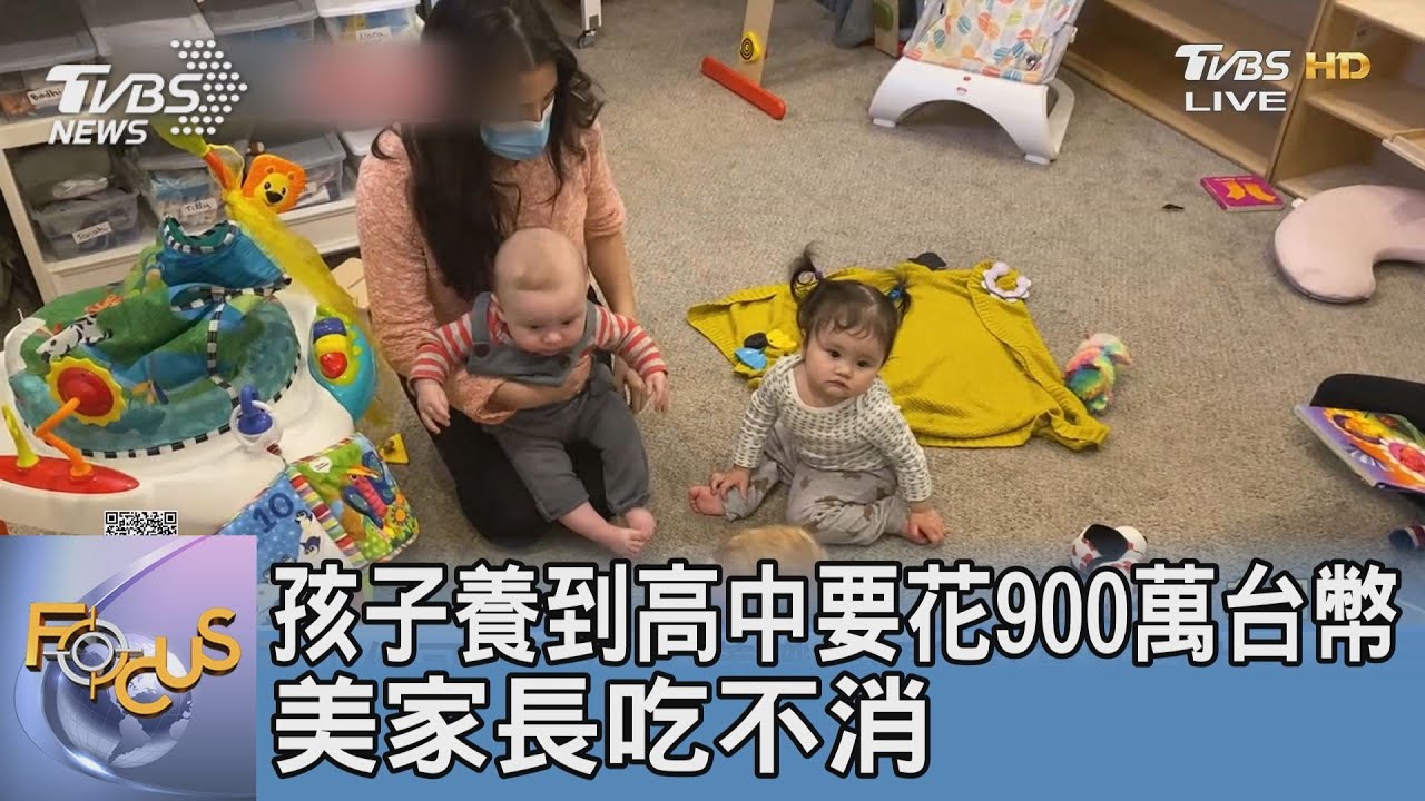 孩子養到高中要花900萬台幣 美家長吃不消