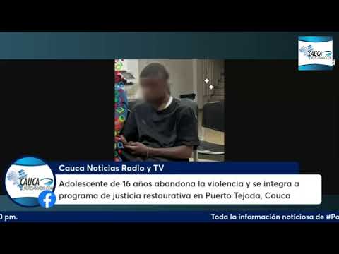 En Puerto Tejada, Cauca, dolescente de 16 años abandona pandilla