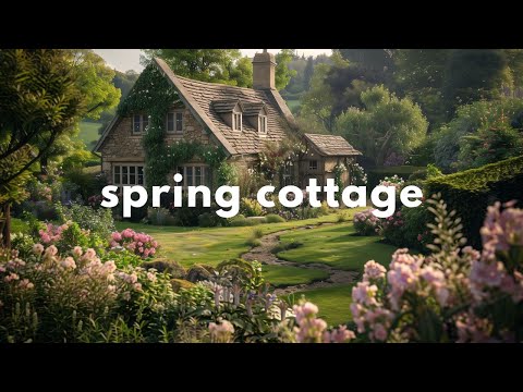 English Spring Garden Ambience ????ㅣ3 Hours of Birdsong Soundscape and Cottagecore