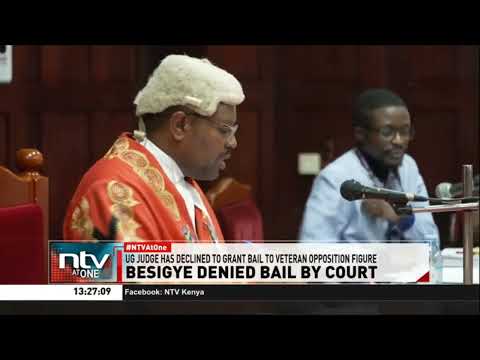 Ugandan court declines to grant bail to veteran opposition figure Kizza Besigye