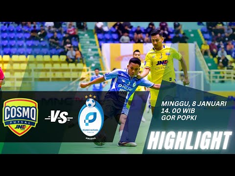 HIGHLIGHT COSMO JNE VS PELINDO MUTIARA FC - PRO FUTSAL LEAGUE 2023