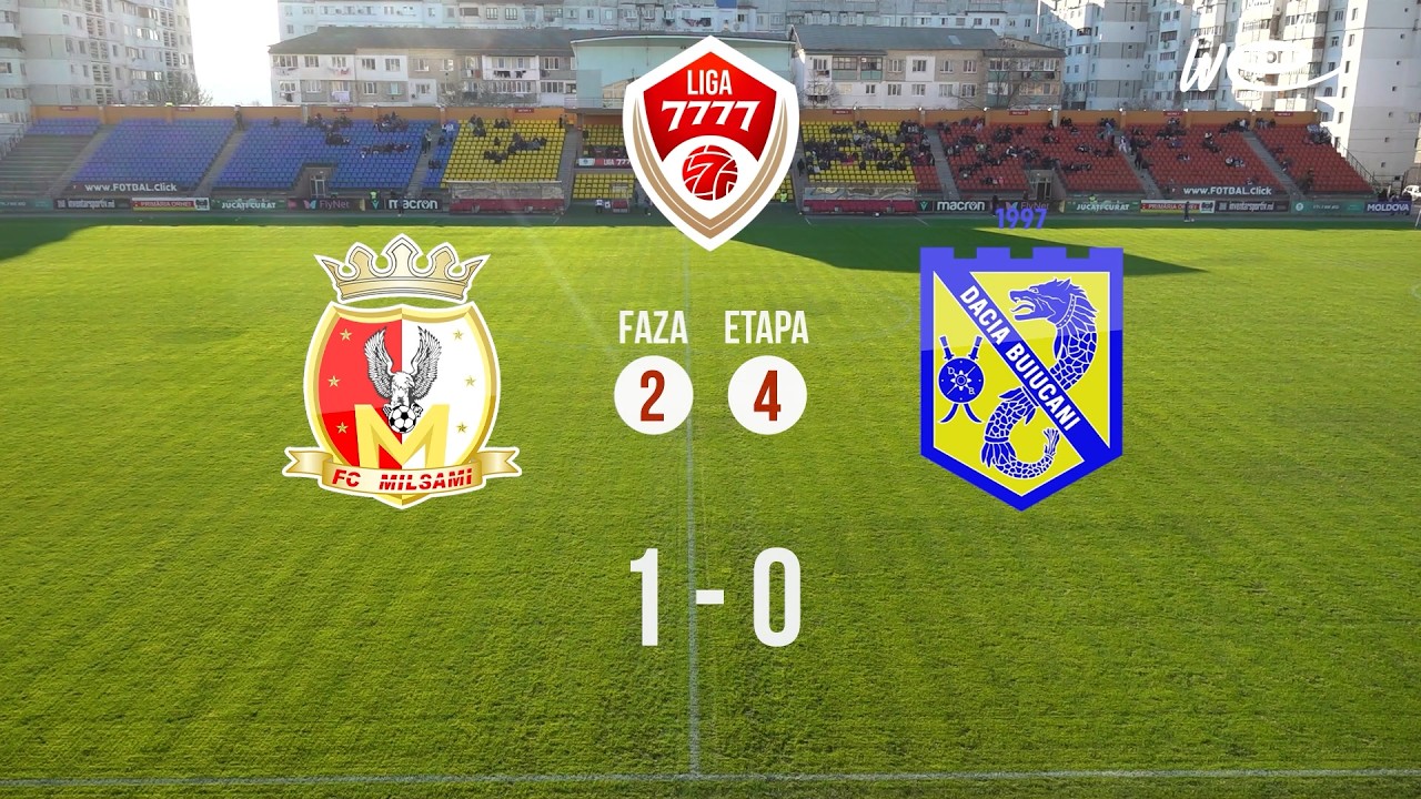 Milsami Orhei vs Dacia Buiucani Highlights