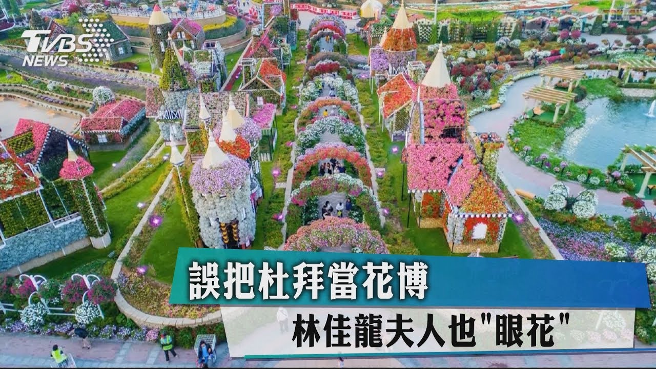 誤把杜拜當花博　林佳龍夫人也眼花