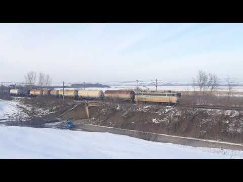 Grup Feroviar Roman ex-SNCF EB 4130 kW BB25164 near Stolniceni [February, 2021]