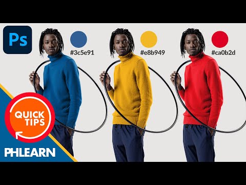 Change Any Color into a Specific Color in Photoshop | Quick Tips!