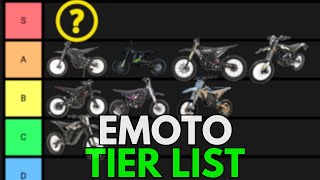 2025 eMoto Tier List Ranking
