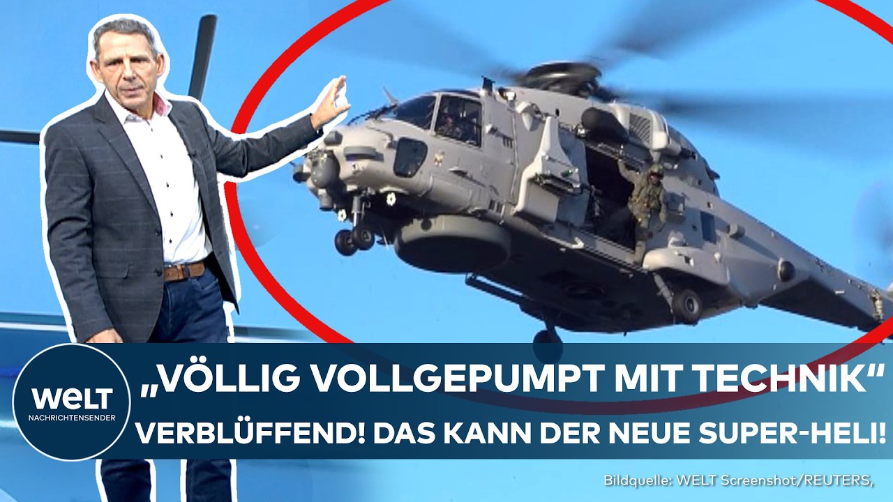 BERLIN: Marine erhält Sea Tiger NH90! Technik-Sensation! Helikopter wird Gamechanger für Bundeswehr