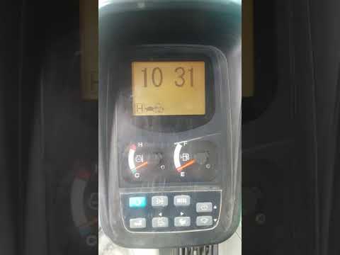 kobelco sk200-8 monitor muncul tulisan Z010 #shorts