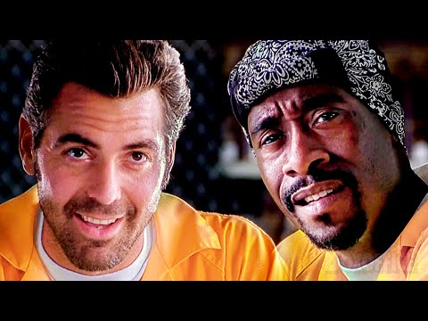 George Clooney runs his mouth in prison 🤣 | Out of Sight | CLIP