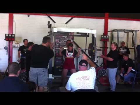 2011 Wild West Shootout - Dan 170kg Squat @ 90kg