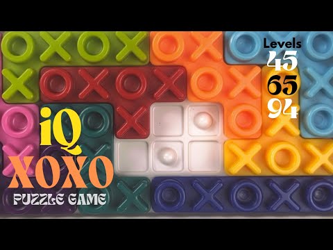These IQ XOXO pieces fit in a very odd way #puzzles