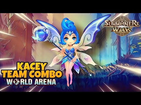 Kacey Team Combo in World Arena - Summoners War