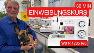 WERTARBEIT Nähmaschine W6 N 1235 Pro - Kraftvolle Leistung für professionelle Näharbeiten