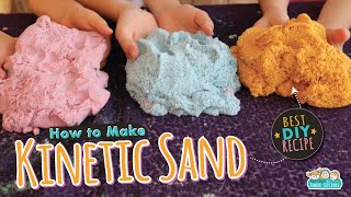 The Best DIY Kinetic Sand Recipe for Kids | Science Crafts for Kids