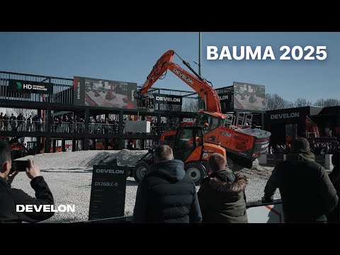 BAUMA 2025 Recap | DEVELON’s Explosive Debut of the New Generation 9 Model