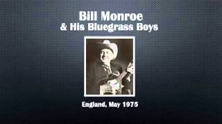 【CGUBA401】 Bill Monroe & His Bluegrass Boys  May 1975