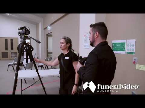 Funeral Video Australia behind the scenes
