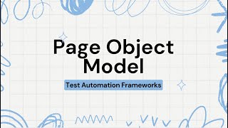 Download the video "What is Page Object Model (POM) framework in Test Automation ?"