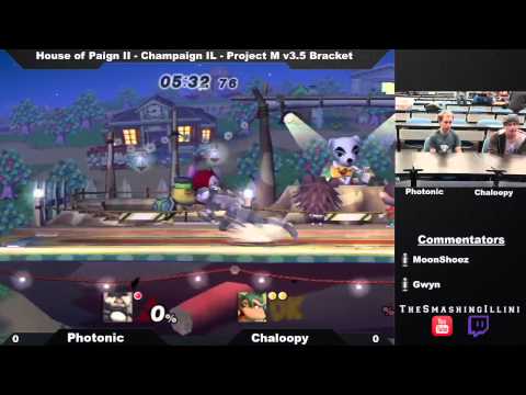 [House of Paign II] Photonic (Sheik) vs. Chaloopy (DK) Project M Bracket