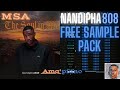 ️ FREE ️ Nandipha 808 Sample Pack Amapiano 2025 MSA