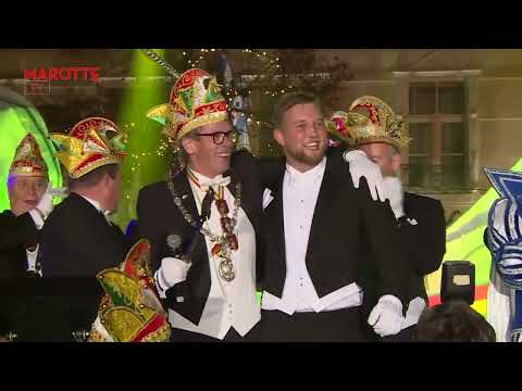 Uitroeping Stadsprins Rik 1e Marotte Zitterd