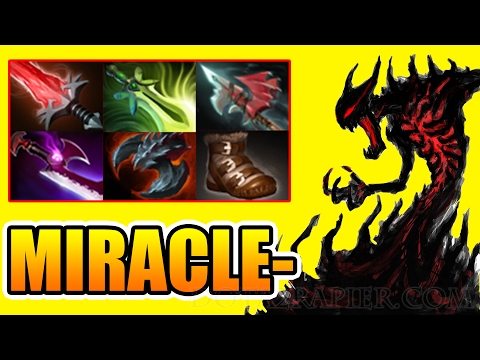 Miracle- Dota 2 [Shadow Fiend] vs SexyBamboe [Monkeyking] Not Even CLose