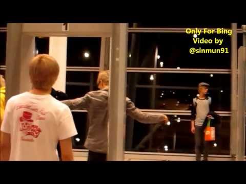 HQ FANCAM 130116 BAP at KLIA heading back to Seoul