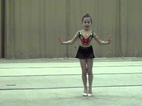 Elizabeth Savchenko. RG. Free. Pre-competition. 29.10.2010.