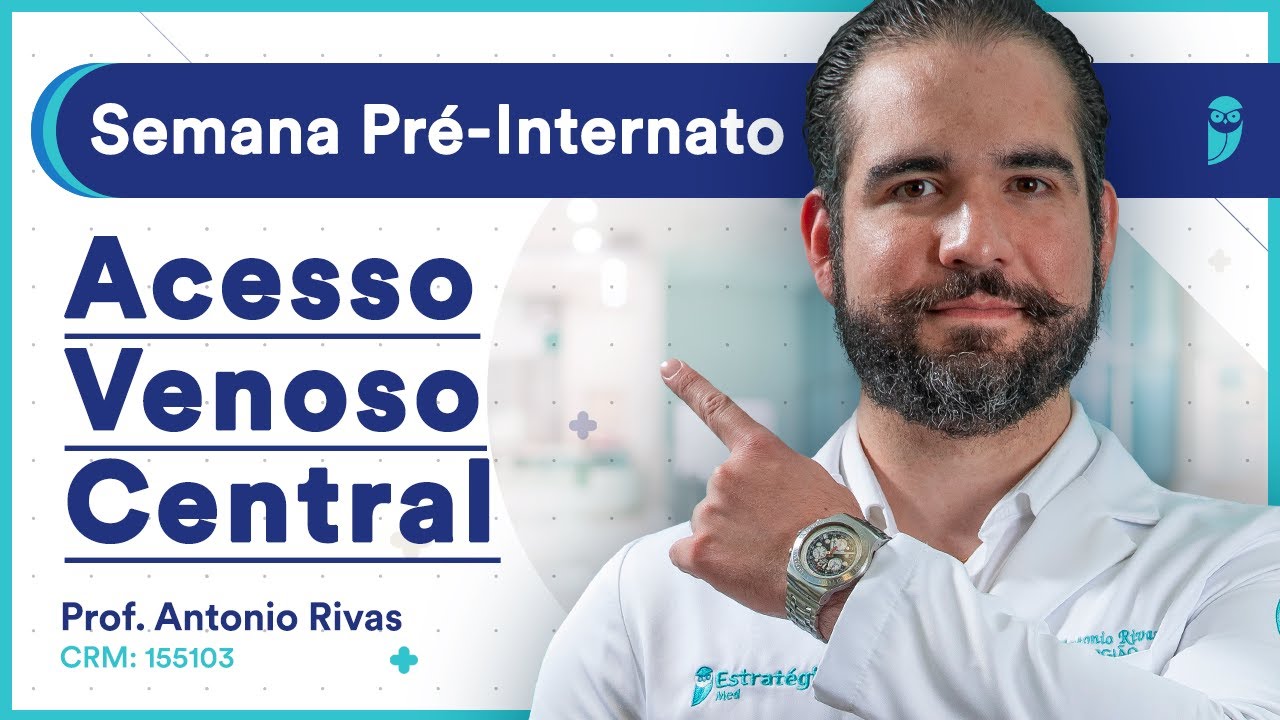 Acesso Venoso Central - Aula de Cirurgia | Curso Pré-Internato