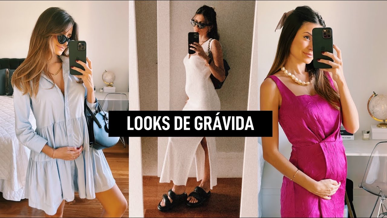 Ideias de looks para grávidas - Viihrocha