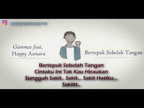 Gamma1 ft Happy Asmara - Bertepuk Sebelah Tangan Karaoke Akustik Duet Instrumental