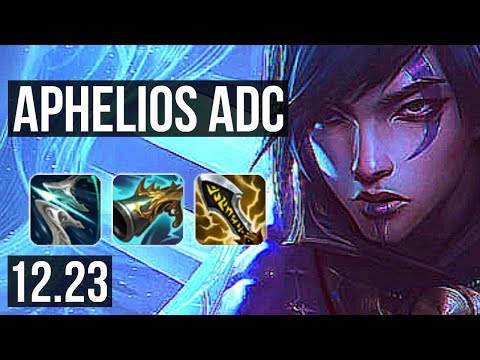 APHELIOS & Yuumi vs XAYAH & Heimer (ADC) | 1000+ games, 6/2/9 | KR Master | 12.23