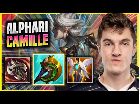 ALPHARI IS INSANE WITH CAMILLE! - TL Alphari Plays Camille TOP vs Fiora! | Preseason 2022
