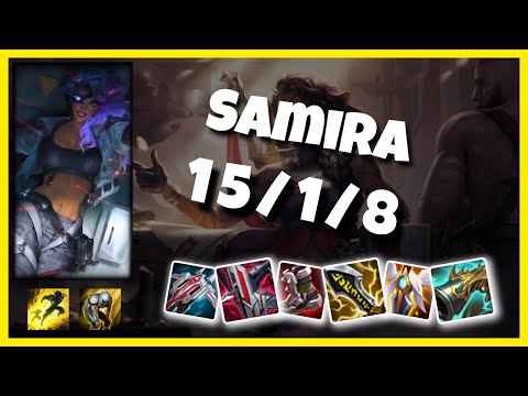 Samira vs Caitlyn TURKISH Challenger BOT (15/1/8) - v11.6