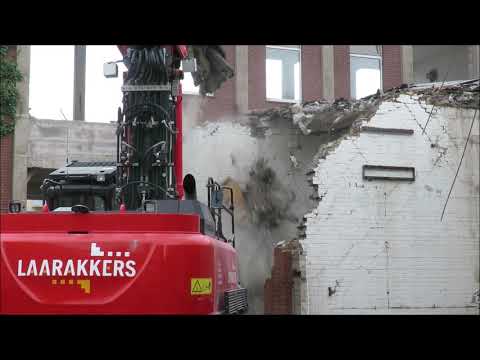 Bagger KMC 400 Abriss Trafohaus