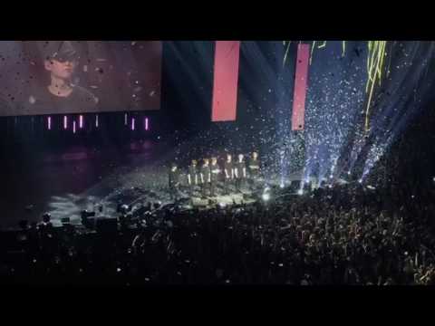 170319 WINGS TOUR BRAZIL - ARMYS SINGING SPRING DAY AND BTS BEING EMOTIONAL & HAPPY