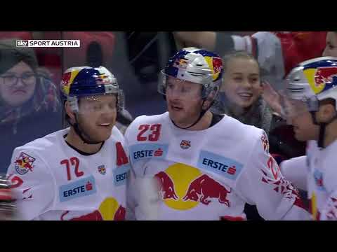 EBEL, 38. Runde: EC Red Bull Salzburg - Vienna Capitals 3:2 OT