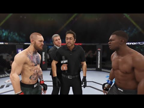 Mike Tyson Vs Conor Mcgregor UFC 3 Simulation (AI)