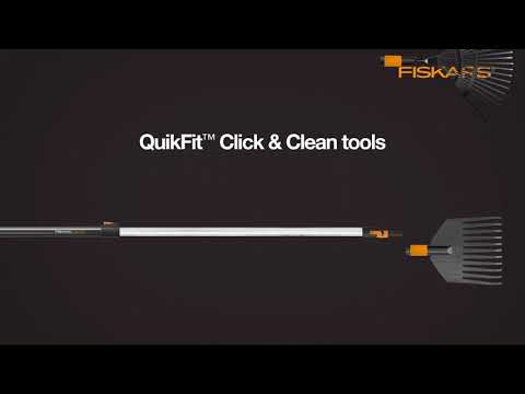 Fiskars Fiskar grėblys lapelis iš QuikFit 52 cm 1000642 video