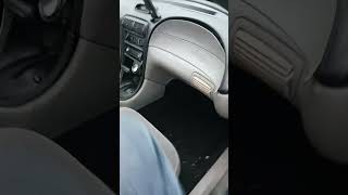 How to open your trunk if it doesn't open normally on and sn95 mustang 94-04