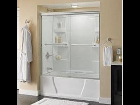 How to install a Delta Tub and Shower Sliding Glass doors