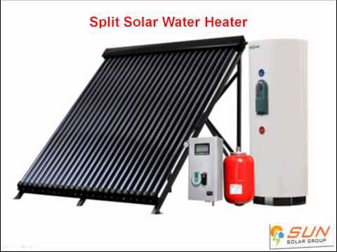 Different type of solar water heater systerm